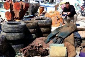 Mavi bayrak verilmişti ama 1.5 ton pislik &ccedil;ıktı !