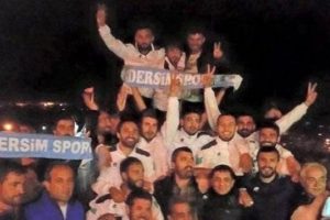 Dersimspor tarih yazdı!