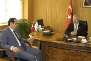 Bursa Emniyet M&uuml;d&uuml;r&uuml;'nden rekt&ouml;r Uluca'ya ziyaret