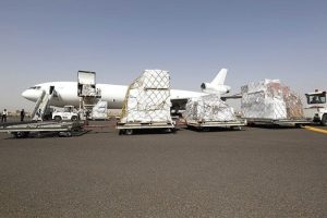 Yemen'e 17,5 ton tıbbi malzeme yardımı