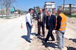 Yenişehir yolları asfaltlanıyor