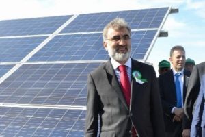 G&uuml;neş Enerji Santrali'nin a&ccedil;ılışı yapıldı