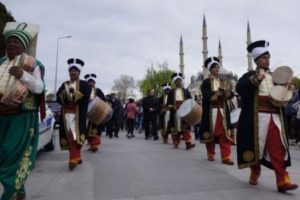 Roman mehter takımı ilk konserini verdi