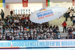 Sporun kalbi bir ay boyunca Bursa Nil&uuml;fer'de atacak