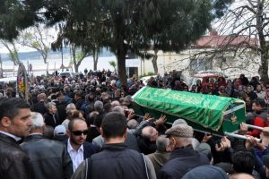 Coşkun &Ouml;z&ccedil;akır,son yolculuğuna uğurlandı