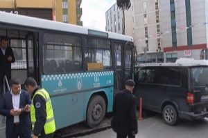Az kalsın bir halk otob&uuml;s&uuml; faciası daha yaşanıyordu