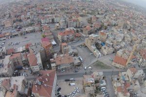 Kentsel d&ouml;n&uuml;ş&uuml;m projesinde tespit ve &ouml;l&ccedil;&uuml;m &ccedil;alışmaları başladı