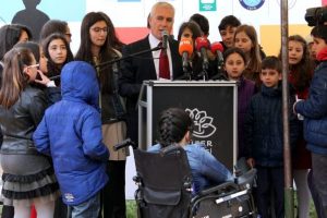 Bursa'nın 'Engel Tanımaz Oyun Parkı' Nil&uuml;fer'de