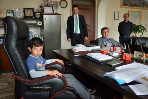 Bursa'da Başkan'ın ilk icraatı spor tesisi oldu