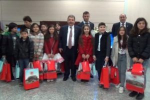 Başsavcı minik misafirlerini ağırladı