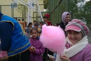 Bursa'daki &ccedil;ocuk merkezinde 23 Nisan coşkusu