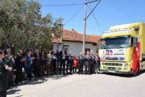 Karacabey İHH'dan Suriye'ye 8 TIR