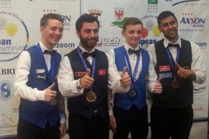 Bilardo'da Berkay Karakurt Avrupa şampiyonu oldu!