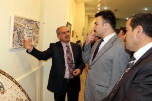 Kayseri'de mozaik sergisi