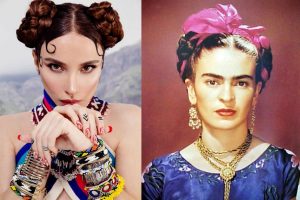 G&uuml;lşen'in alb&uuml;m&uuml;nde Frida Kahlo etkisi...