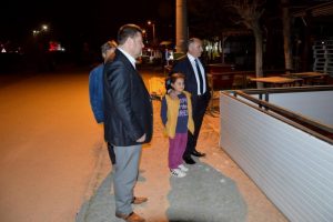 Bursa'da gece yarısı park denetimi