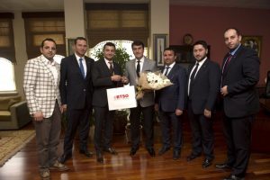 Bursa'nın gen&ccedil; girişimcilerinden D&uuml;ndar'a ziyaret