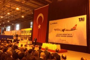 TUSAŞ Airbus A320 u&ccedil;akları i&ccedil;in 19 numaralı g&ouml;vde panelini &uuml;retecek