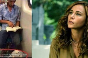 Bur&ccedil;in Terzioğlu, İzmirli Ali U&ccedil;ar'a kitap hediye etti...