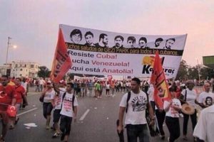 Gezi Parkı'nda hayatını kaybedenler K&uuml;ba'da anıldı