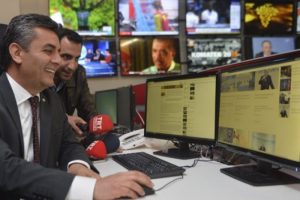 TRT WORLD'&uuml;n internet sitesi yayında