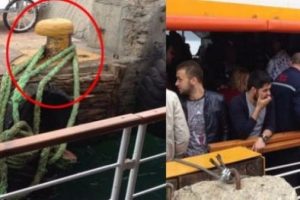 Ada vapuru faciayı ucuz atlattı!