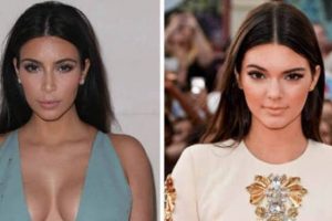 Kim Kardashian kardeşi Kendall Jenner'ın g&ouml;lgesinde kaldı...