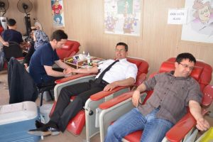 Bursa Gemlik Belediyesi personeli kan ve k&ouml;k h&uuml;cre bağışında bulundu