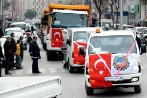 Bursa'da belediye ara&ccedil;larına takip sistemi
