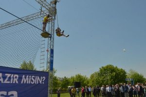 Bursa'da &uuml;niversitede Spor Festivali