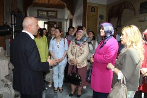 Bursa'nın First Lady'si İneg&ouml;l Kent M&uuml;zesi'ni gezdi