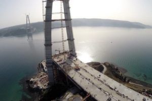 3. k&ouml;pr&uuml;de kedi yolu yapımına ge&ccedil;ildi!