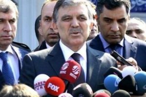 Abdullah G&uuml;l, 'Bir yanlış anlama olmuştur'