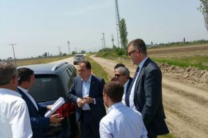 Bursa Karacabey'de yol &ccedil;alışmaları başlıyor