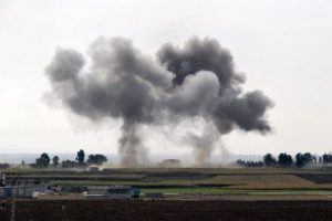 Sınırdaki IŞİD mevzileri bombalandı