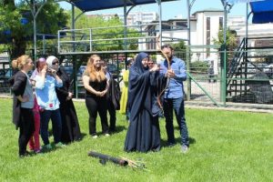 Anneler ok attı madalyayı &ccedil;ocuklar taktı