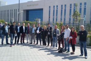 Danıştay, t&ouml;reni gazetecilere de Metin Feyzioğlu'na da kapattı!