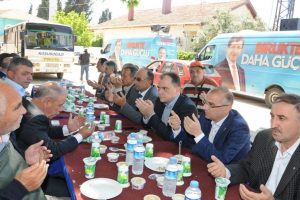 Bursa Mustafakemalpaşa'da Başkan vatandaşla buluştu