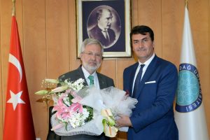 Başkan D&uuml;ndar'dan Ulcay'a hayırlı olsun ziyareti