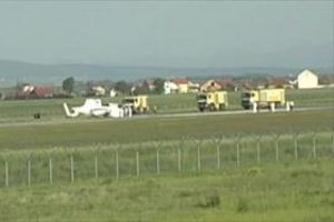 Avrupa Birliği'ne ait helikopter d&uuml;şt&uuml;
