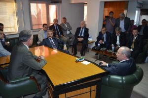 MHP Milletvekili adayları Bal-G&ouml;&ccedil;'&uuml; ziyaret etti
