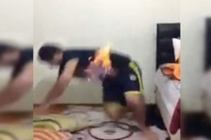 Fenerbah&ccedil;e puan kaybedince kendini yaktı!