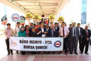 Bursa'da davullu zurnalı 'Sosyal G&uuml;venlik Haftası'