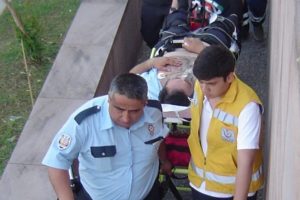 Kalp krizi g&ouml;rev başında yakaladı