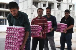 Kobani'ye en &ccedil;ok yardım T&uuml;rkiye'den
