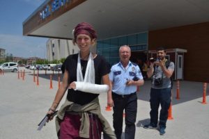 Hollandalı turist  şikayetci olmadı