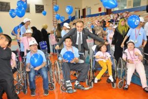 Bursa'da &ouml;zel &ccedil;ocuklar g&ouml;n&uuml;llerince eğlendi