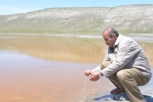 Yağışlar, Meke G&ouml;l&uuml;'ne can olmadı