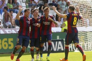 Barcelona'yı muhteşem &uuml;&ccedil;l&uuml; sırtladı!