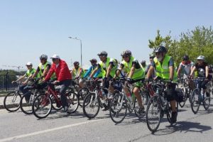 Ankaralı bisiklet tutkunları pedal &ccedil;evirdi